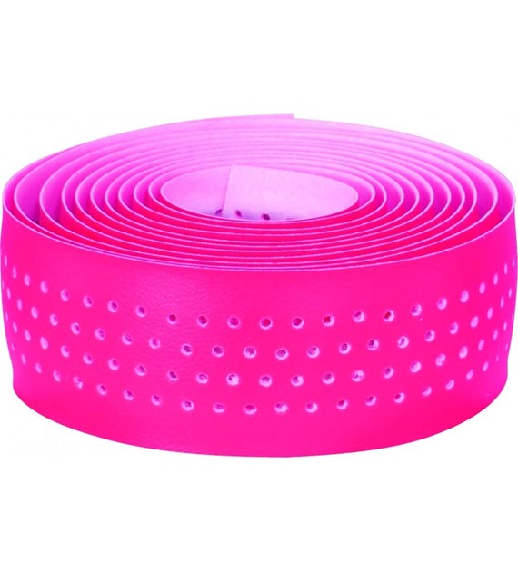 Velox owijka poliuretanowa Fluo Grip różowa perforowana