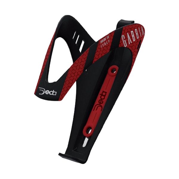 Koszyk na bidon Deda czarno-czerwony