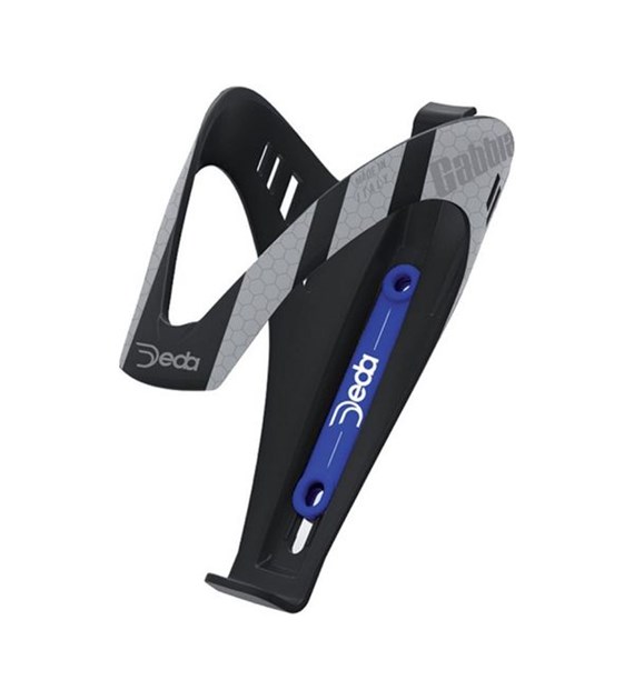 Koszyk na bidon Deda czarno-szary