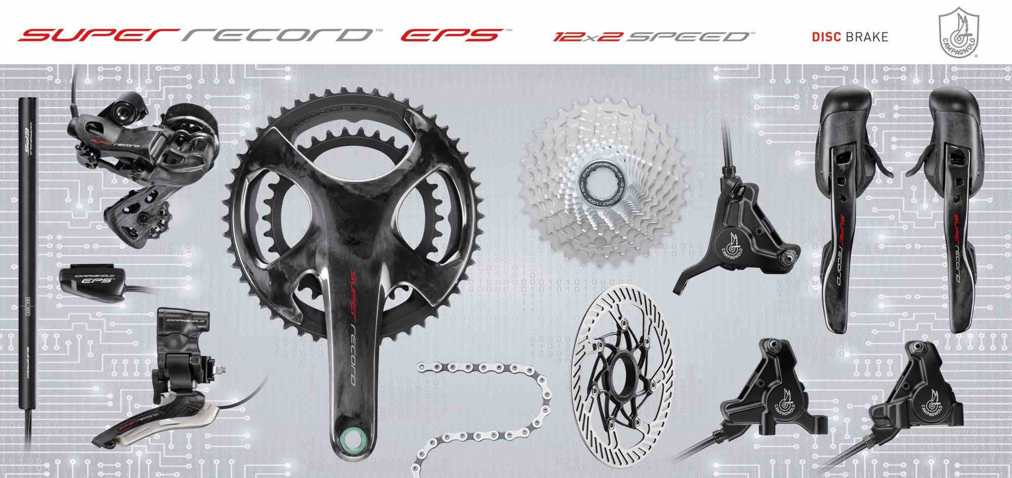 Grupa Campagnolo Super Record DB EPS 12s