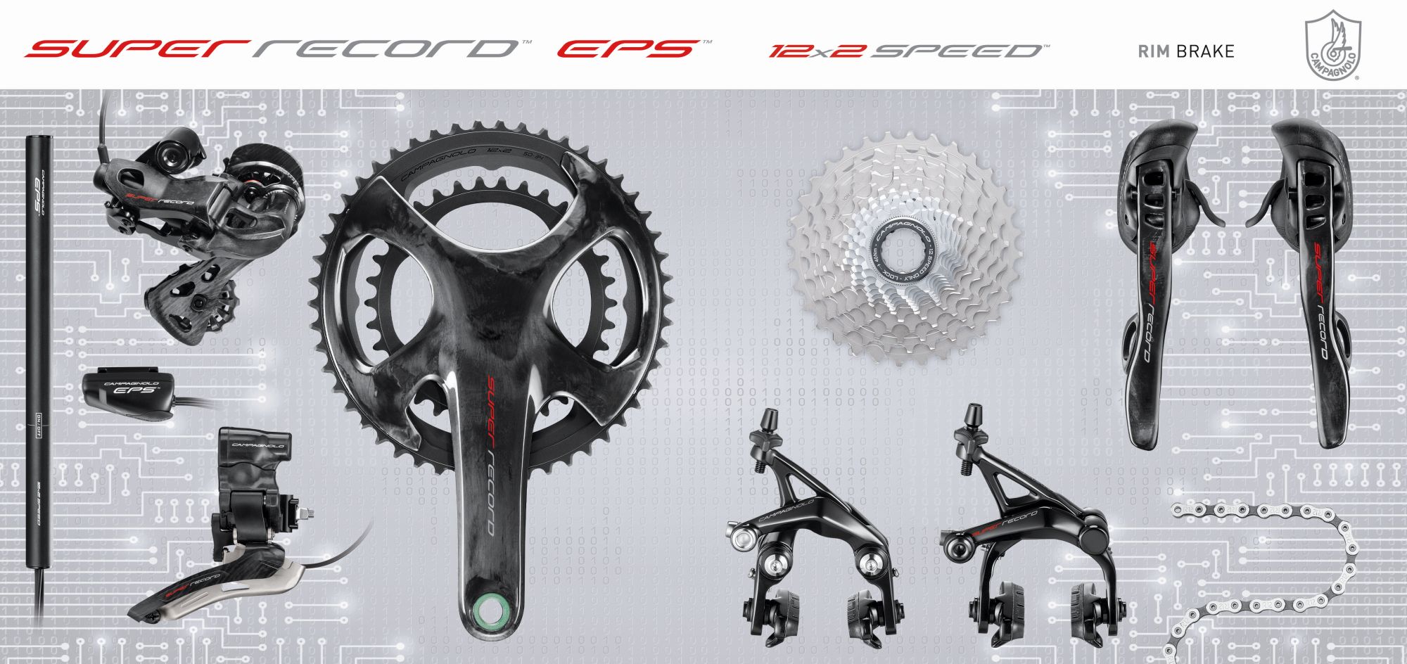 Grupa Campagnolo Super Record EPS 12s