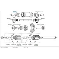 Campagnolo łożysko USB piasty Bullet