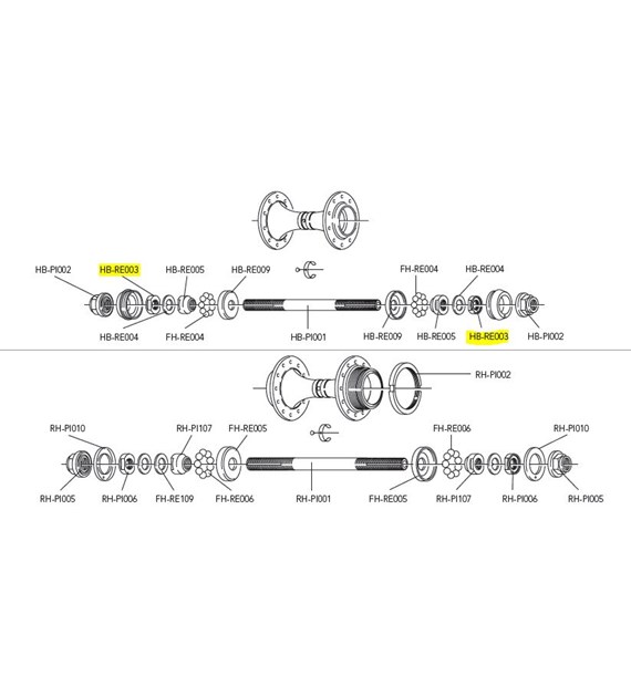 Campagnolo nakrętka kontrująca do konusa p. piasty GHILBI/PISTA