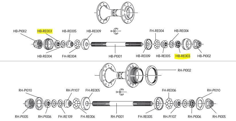Campagnolo nakrętka kontrująca do konusa p. piasty GHILBI/PISTA