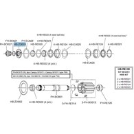 Campagnolo nakrętka likwidująca luz piasty tył BORA/HYPERON/ZONDA