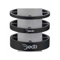 Deda podkładki dystansowe ALLOY 46mm HSS, BLACK MATT 1x3 1x5 1x10