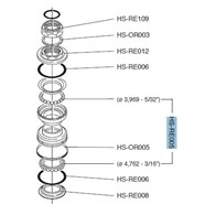 Campagnolo łożyska sterów RECORD 1  (3/16)