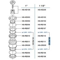 Campagnolo łożyska sterów 1 1/8  HS-RE105