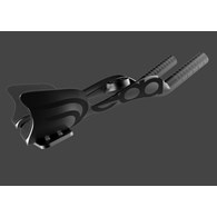 Przystawka czasowa DEDA JET TWO CLIP-ON POB size M (370mm)