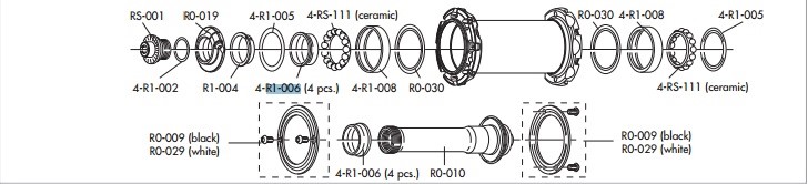 Fulcrum stożek(konus) piasty Racing 0/1/3 i Red Wind
