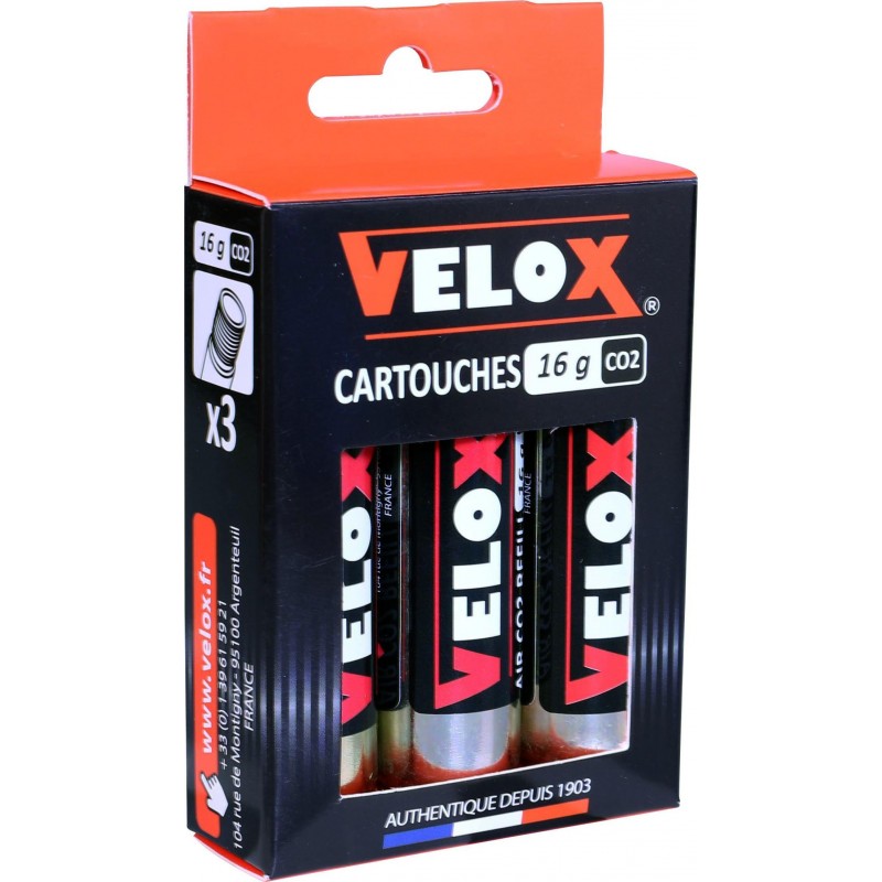 Velox naboje CO2 16gr (3szt)