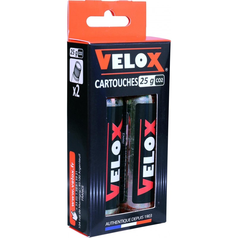 Velox naboje CO2 25gr (2szt)