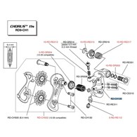 Campagnolo korpus przerzutki tylnej CHORUS