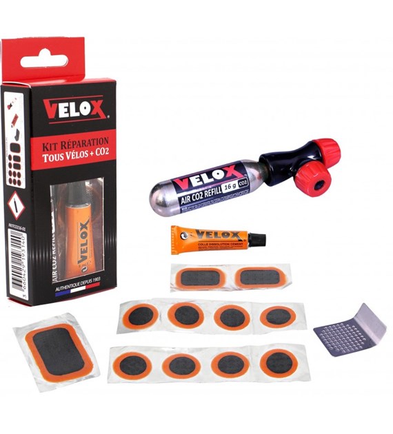 Velox zestaw łatek + nabój CO2 + pompka