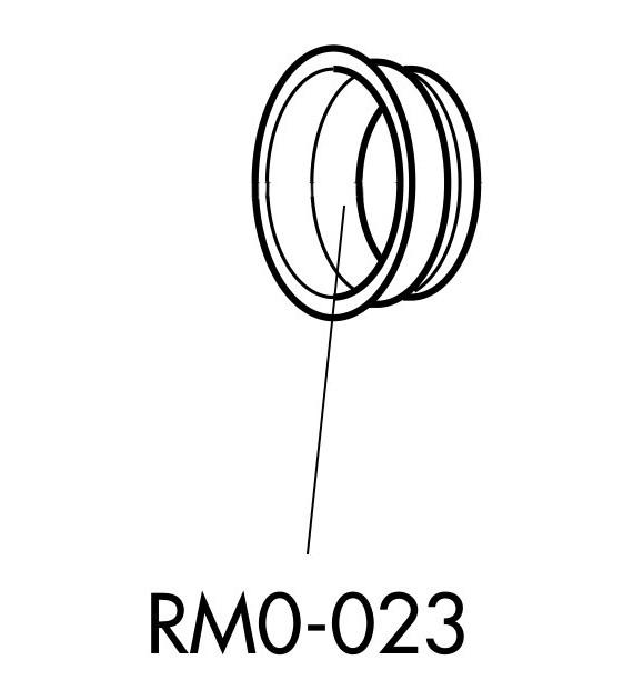 Fulcrum podkładka dystansowa piasty tył Red Metal
