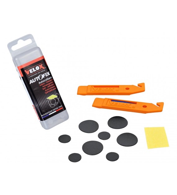 Velox zestaw łatek samoprzylepnych + 2 łyżki do MTB