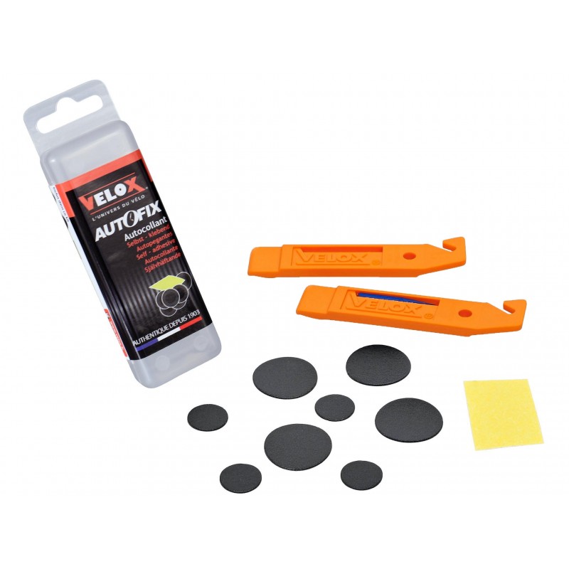 Velox zestaw łatek samoprzylepnych + 2 łyżki do MTB