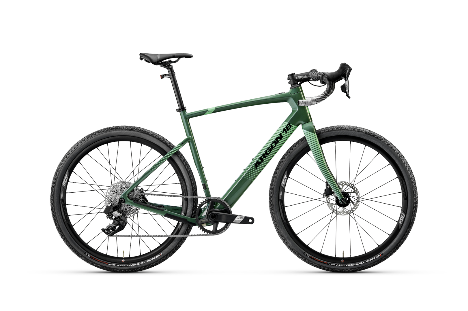 Rower Argon18 SUBITO Gravel XS Everlasting Green (360B) Apex AXSVision NS i21 650 w/ X35