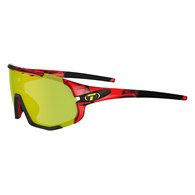 Okulary TIFOSI SLEDGE CLARION crystal red (3szkła Clarion Yellow 10,9% transmisja światła, AC Red, Clear) (NEW)