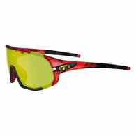 Okulary TIFOSI SLEDGE CLARION crystal red (3szkła Clarion Yellow 10,9% transmisja światła, AC Red, Clear) (NEW)