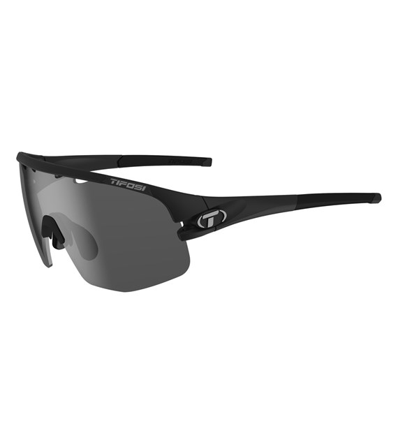 Okulary TIFOSI SLEDGE LITE matte black (3szkła Smoke, AC Red, Clear) (NEW)