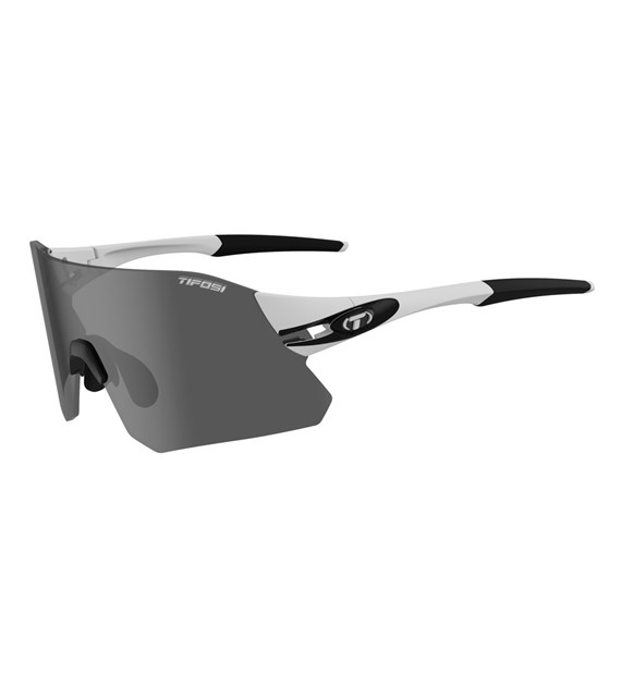 Okulary TIFOSI RAIL white black (3szkła 15,4% Smoke, 41,4% AC Red, 95,6% Clear) (NEW)