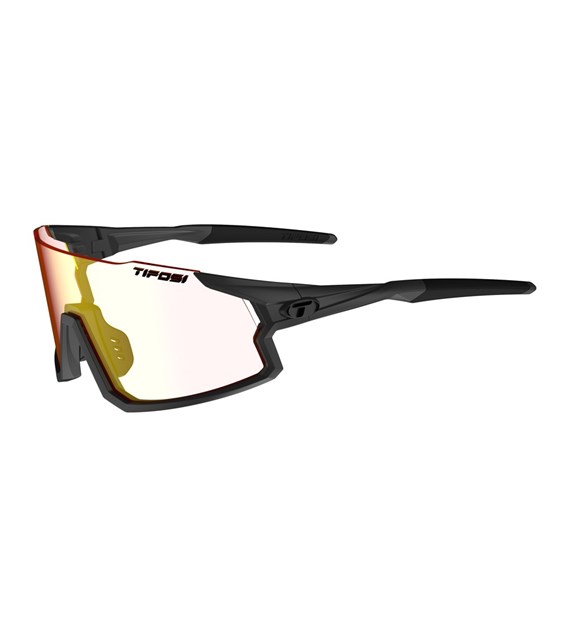 Okulary TIFOSI STASH CLARION FOTOTEC matte gunmetal (1szkło Clarion Red FOTOCHROM 74%-14% transmisja światła)