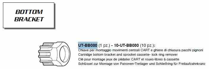 Campagnolo klucz do kaset i wkładów suportu