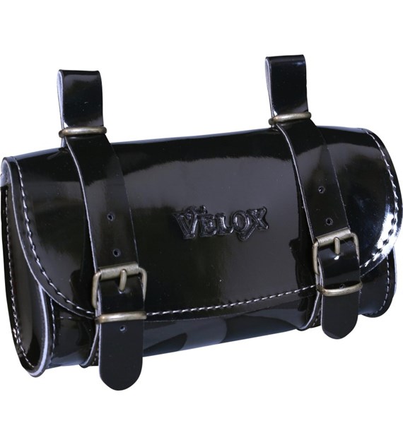 Torba, saszetka Velox pod siodło czarna gloss