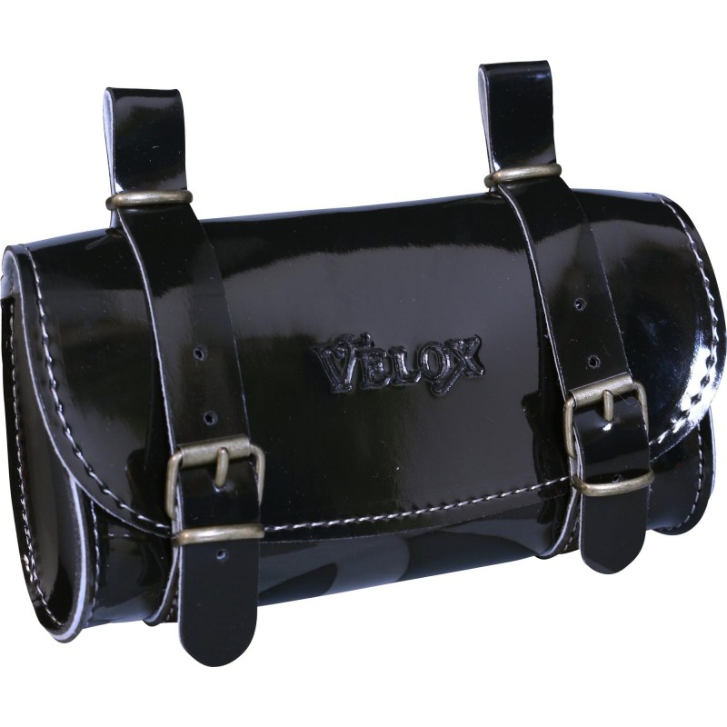 Torba, saszetka Velox pod siodło czarna gloss