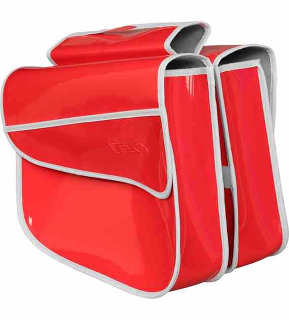 Torba Velox na bagażnik czerwona gloss