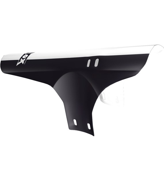 Velox błotnik pod przedni widelec czarno-biały