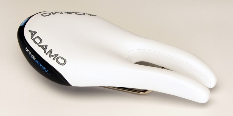 Siodło ISM Adamo Breakaway białe