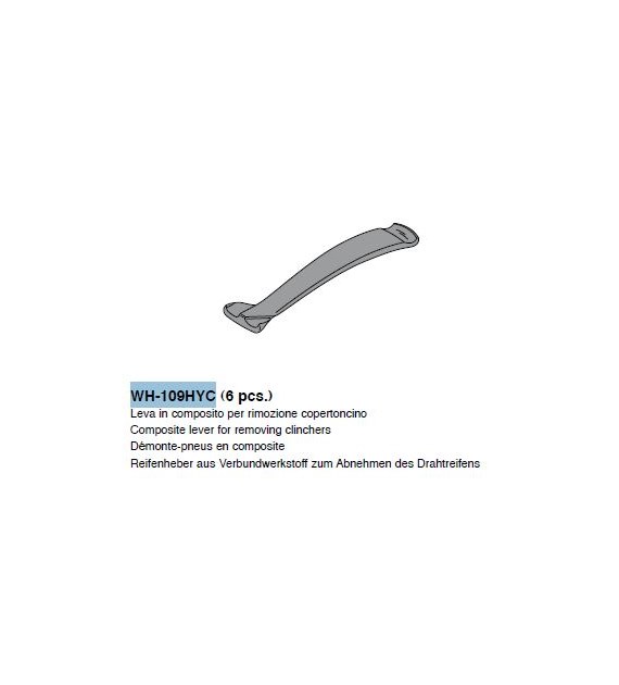 Campagnolo łyżki do opon (6szt)