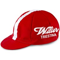 Czapka pod kask Wilier VINTAGE czerwona