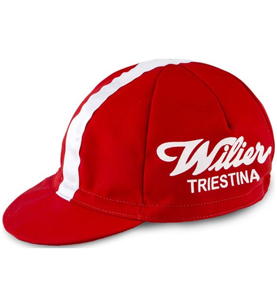 Czapka pod kask Wilier VINTAGE czerwona