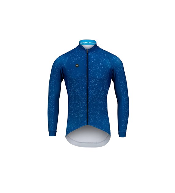Bluza rowerowa zimowa Wilier MAGLIA KOSMOS BLUE  M 