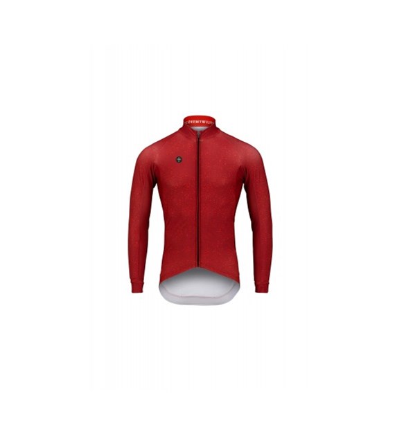 Bluza rowerowa zimowa Wilier MAGLIA KOSMOS RED  L 