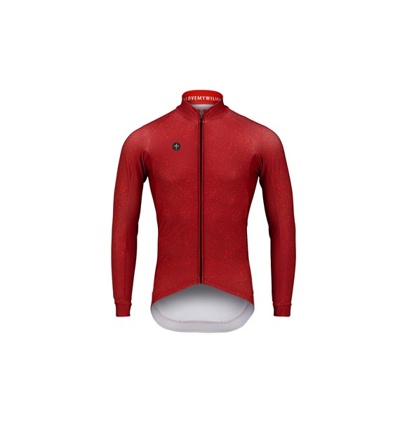 Bluza rowerowa zimowa Wilier MAGLIA KOSMOS RED  S 