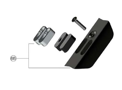 Wilier płytka pod Di2 do ram 110AIR/PRO+DISC/110NDR