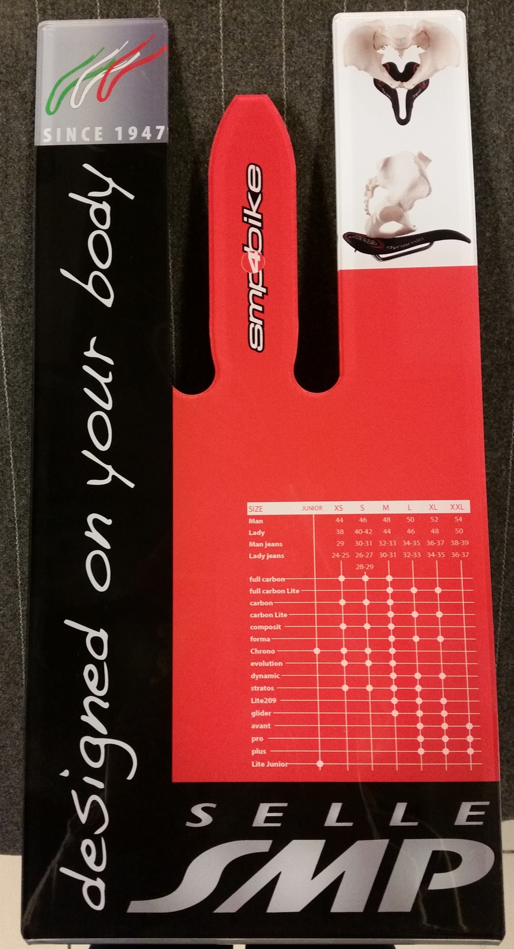 DISPLAY TABLE SMP4 BIKE