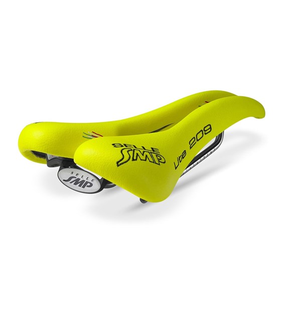 Siodło SMP LITE 209 yellow fluo