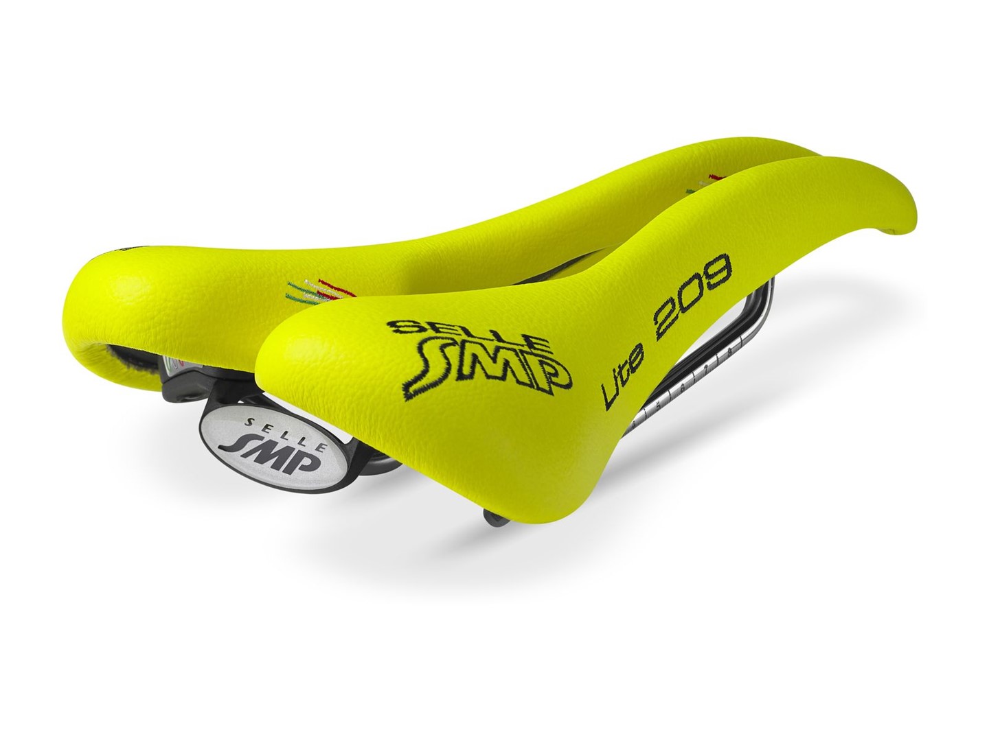 Siodło SMP LITE 209 yellow fluo