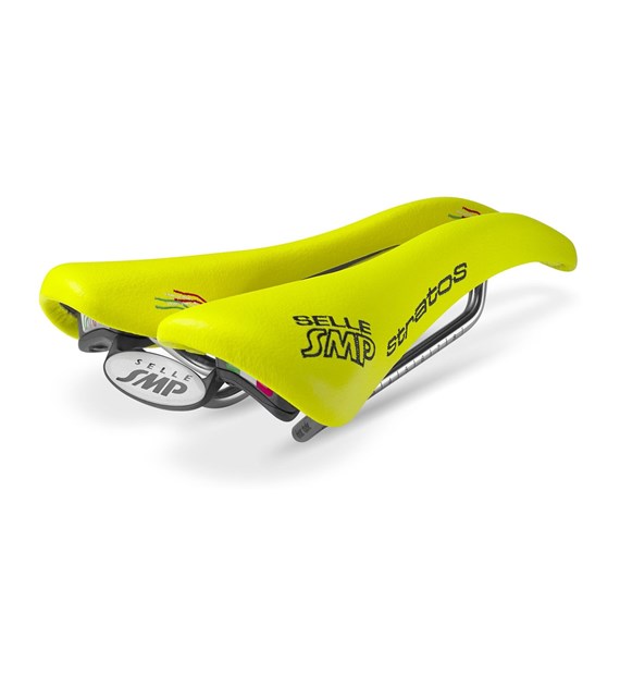 Siodło SMP STRATOS yellow fluo