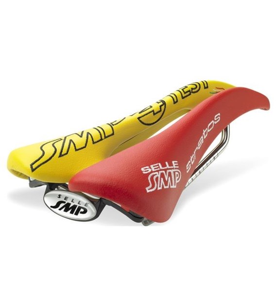 Siodło SMP STRATOS red/yellow - TEST