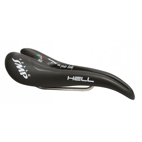 Siodło SMP HELL red/yellow - TEST