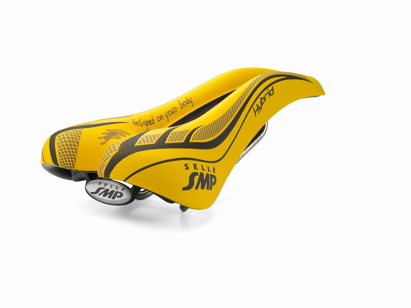 Siodło SMP HYBRID yellow