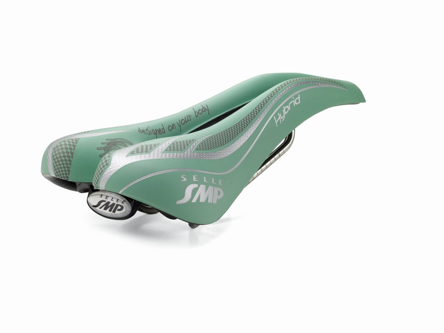 Siodło SMP HYBRID green ITALY
