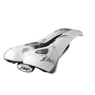 Siodło SMP HYBRID GEL white