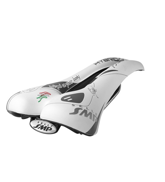 Siodło SMP HYBRID GEL white
